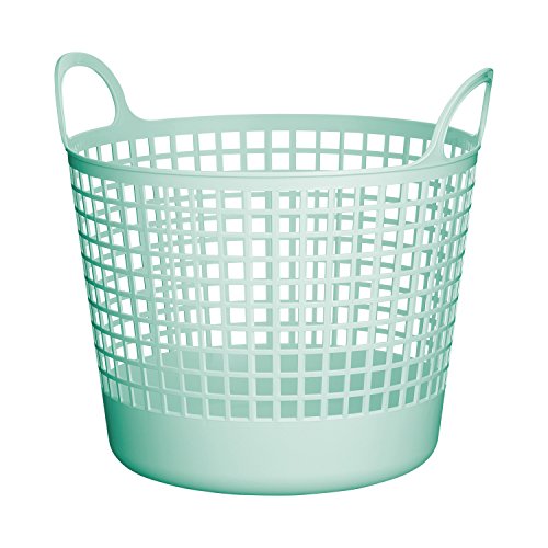 Like-It SCB-1 Portable Round Hamper, Mint Blue
