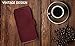LUPA Wallet Case iPhone 8 Plus, Durable and Slim, Lightweight with Magnetic Closure, iPhone 8 Plus Case with Card Holder, Faux Leather, Burgundy (5.5 Inch Screen)