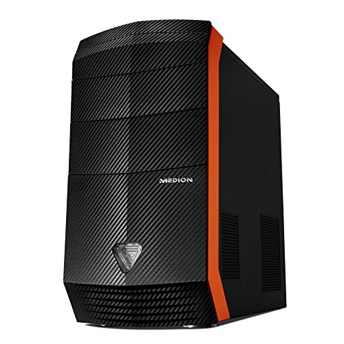 Medion Erazer X7734D - Ordenador sobremesa (AMD Ryzen7 1700X, 16GB de RAM, HDD de 1TB + SSD de 120GB, NVIDIA...
