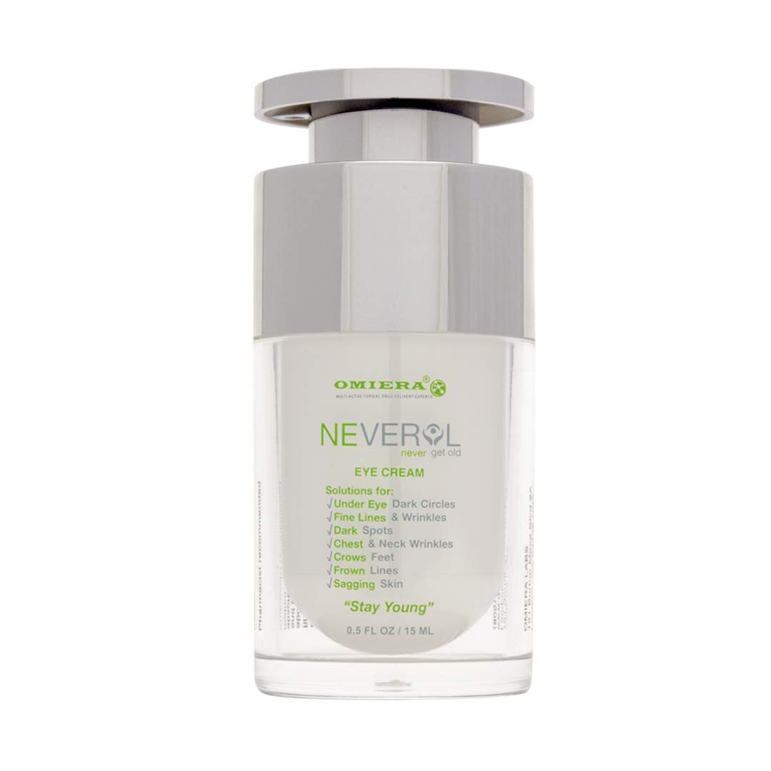Neverol Anti Aging Eye Cream Moisturizer, Eye Cream for Dark Circles and Puffiness, 15g