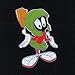 BDK Looney Tunes Carpet Floor Mats for Car, Truck, Va, SUV - Cartoon Design Accessories - Front and Rear Mats (Marvin The Martian)