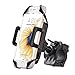 Patea bike mount，360° Rotatable Universal Heavy Duty Mountain & Road Handlebar Cradle Holder,Bicycle & Motorcycle Phone Mount, Fits any Smart Phones