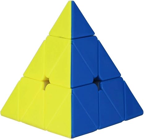 KITIKITTZ Triangle Pyramid Pyraminx Magic Cube Puzzle Speed Cubes Educational Toy Special Toys (HCCD Enterprise)
