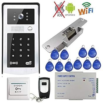 Amazon.com : Lock Door With Wifi Wireless Video Intercom