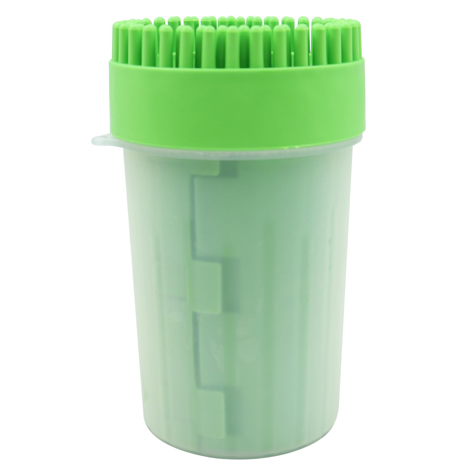 Hsthe Sea Portable Paw Cleaner for Dogs and Cats, Silicone Pet Paw Washer with Towel, Easy-to-Use Dog Paw Cleaning Tool (10 x 17CM)