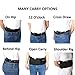 Belly Band Gun Holster for Women and Men - Concealed Carry - Left or Right Hand Draw - Fits Gun Smith and Wesson Bodyguard,Glock, Ruger LCP, and Similar Sized Guns