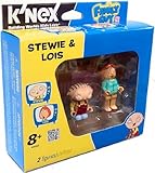 K'nex Family Guy-Stewie and Lois Buildable Figures