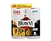 Brawny Giant Roll Paper Towel, Pick-A-Size, White, 24 Count