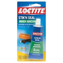 Loctite Stik 'n Seal Indoor Adhesive 2-Ounce Tube (212220)