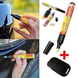 Car Scratch Repair Remover Filler & Magic Fix Clear Car Scratch Repair Remover Pen Clear Coat Applicator for All Cars, Not for Deep Scratch