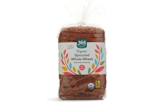 365 By Whole Foods Market, Organic Sprouted Whole Wheat Sandwich Bread, 22 Ounce