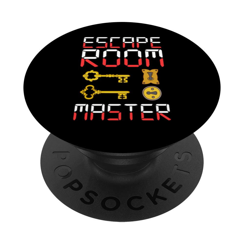 Escape Room Game Exit Puzzle Boxes Board Horror PopSockets Swappable PopGrip