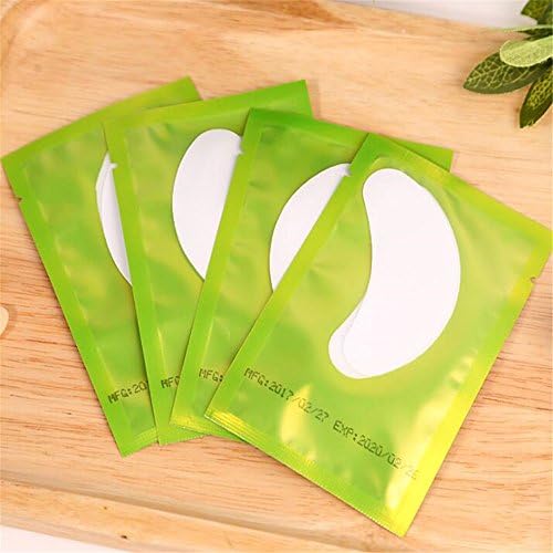 100 Pairs Set，Eye Gel Patches,Under Eye Pads Lint Free Lash Extension Eye Gel Patches for Eyelash Extension Eye Mask Beauty Tool