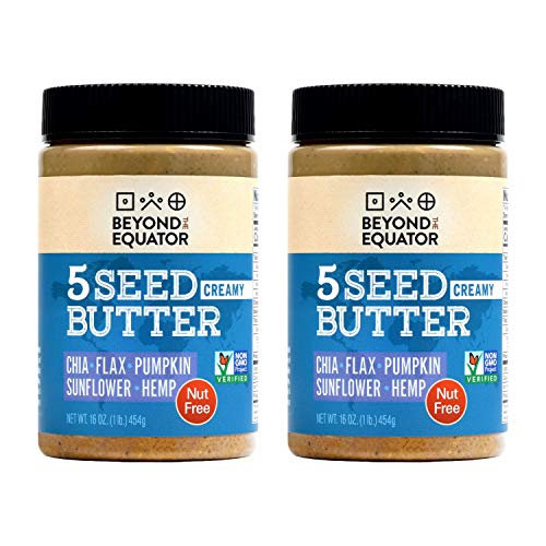 Beyond the Equator 5 Seed Butter [Creamy]. 5 Seeds Sunflower, Chia