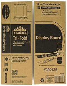 fold tri display trifold science project fair elmers elmer inch popcorn step projects 14x22 easy mini boards pull anyone office