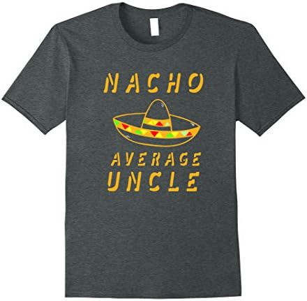 Mens Not Your Average Uncle Family Relative TShirt Large Dark Heather
