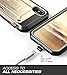 iPhone X Case, SUPCASE iPhone 10 Full-Body Rugged Holster Case with Built-in Screen Protector for Apple iPhone X/iPhone 10 (2017 Release), Unicorn Beetle PRO Series - Retail Package (Gold)