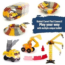 JITTERYGIT Construction Race Track Site Toy