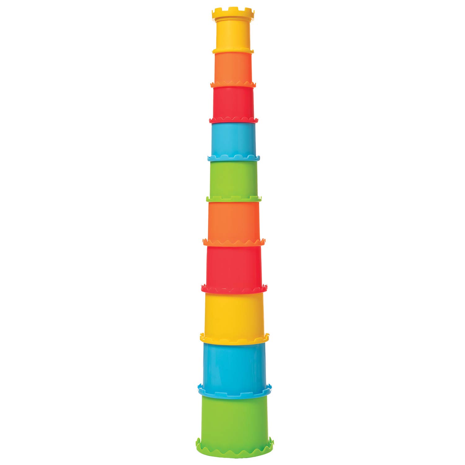 Manhattan Toy Stack + Smash Preschool Stacking Activity Toy