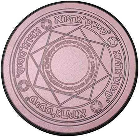 Kafen Wireless Charger，Creative Magic Circle Array Round Wireless Charger Stand Pad Universal 10W Glowing Portable Power Source For Smartphone