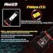 NATAGO H7 LED Headlight Bulbs Conversion Kit, MINI 8 Series LED Chips Low Beam/Fog Light Bulb- 9600LM 6000K Xenon White