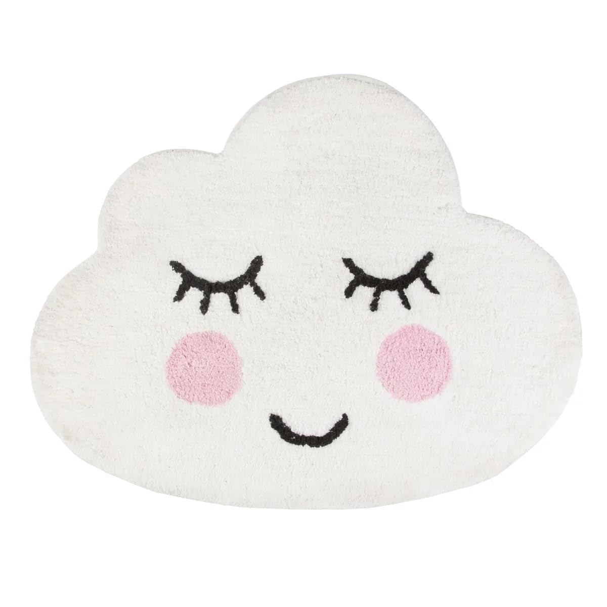 Sass & Belle Sweet Dreams Smiling Cloud White Rug
