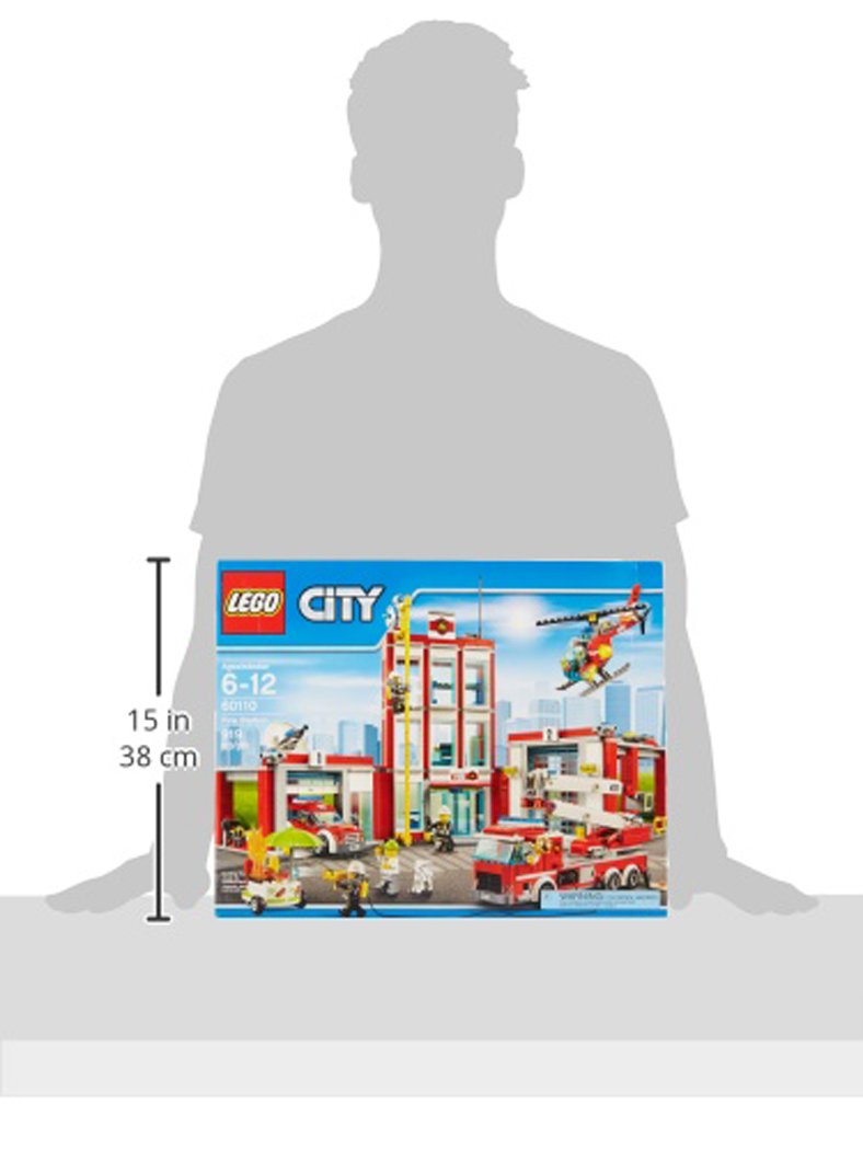 lego city fire fire station 60110