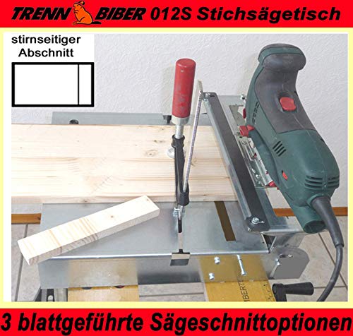 Laminatschneider 012S-3 Trenn-Biber mit Sägeblättern als Sägetisch – Bild 6
