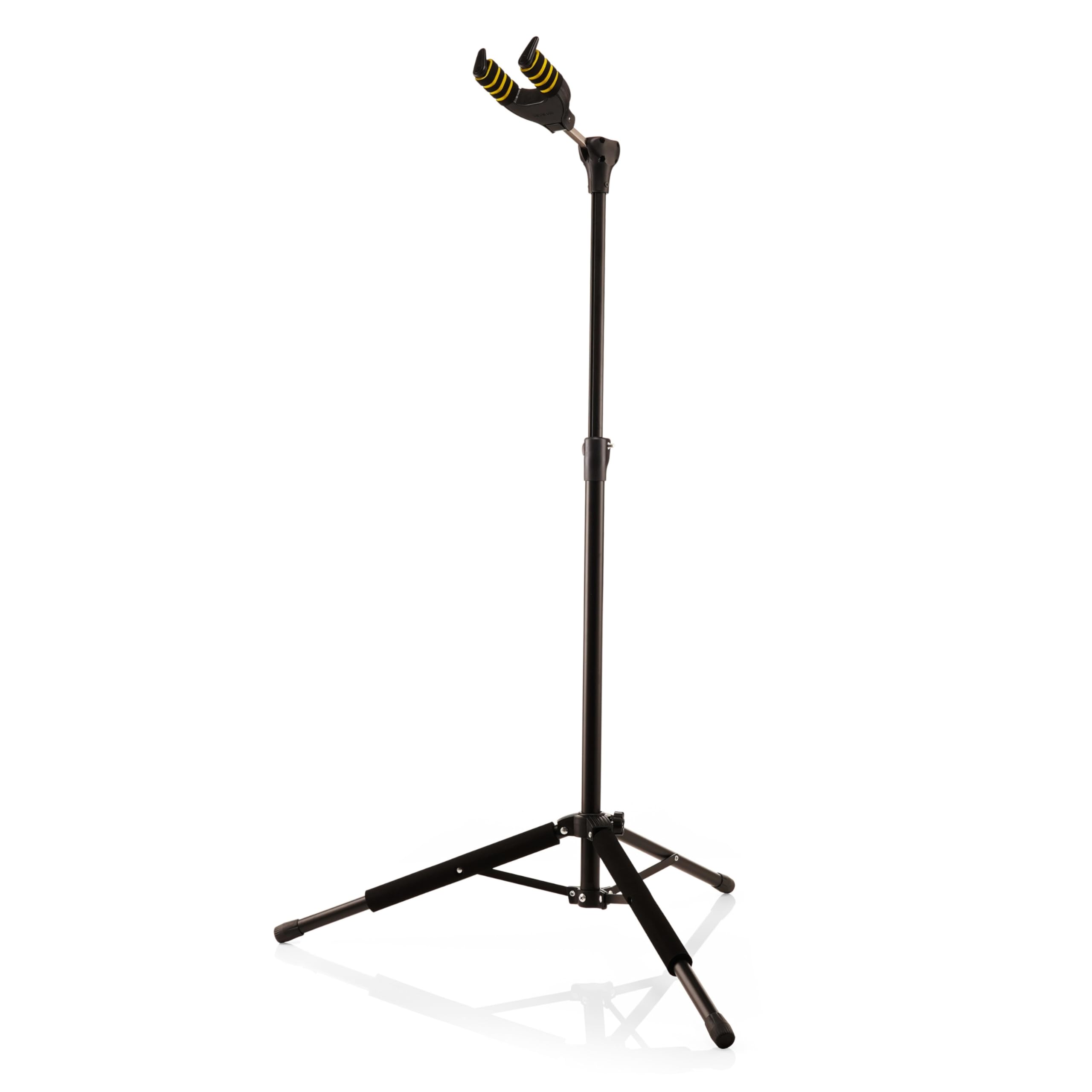 DJANGO DG11 Tripod Guitar Stand | Comfortably Holds a Variety of Musical Instruments | A Reliable and Attractive Solution For Your Guitar, Bass and Other Instruments