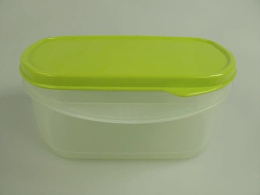 TUPPERWARE Capa nevera 650ml cal verde transparente caja envase ...