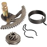 Motorcycle 50 Kick Starter Shaft Sleeve Gear Spring Kit for ktm 50 50CC SX50 2002-2008 Motocross Kickstarter Shaft with Idle Sprocket