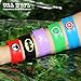 Superhero Slap Bracelet,Boys & Girls Birthday Party Favors and Party Supplies, Superhero Slap Bracelet for Kids School Classroom Rewards, Absolutely Favorite Novelty Toy (12 pcs)-USA WOLF
