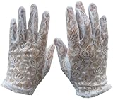 N'ice Caps Girls Special Occasion Lace Gloves (1-3yrs)