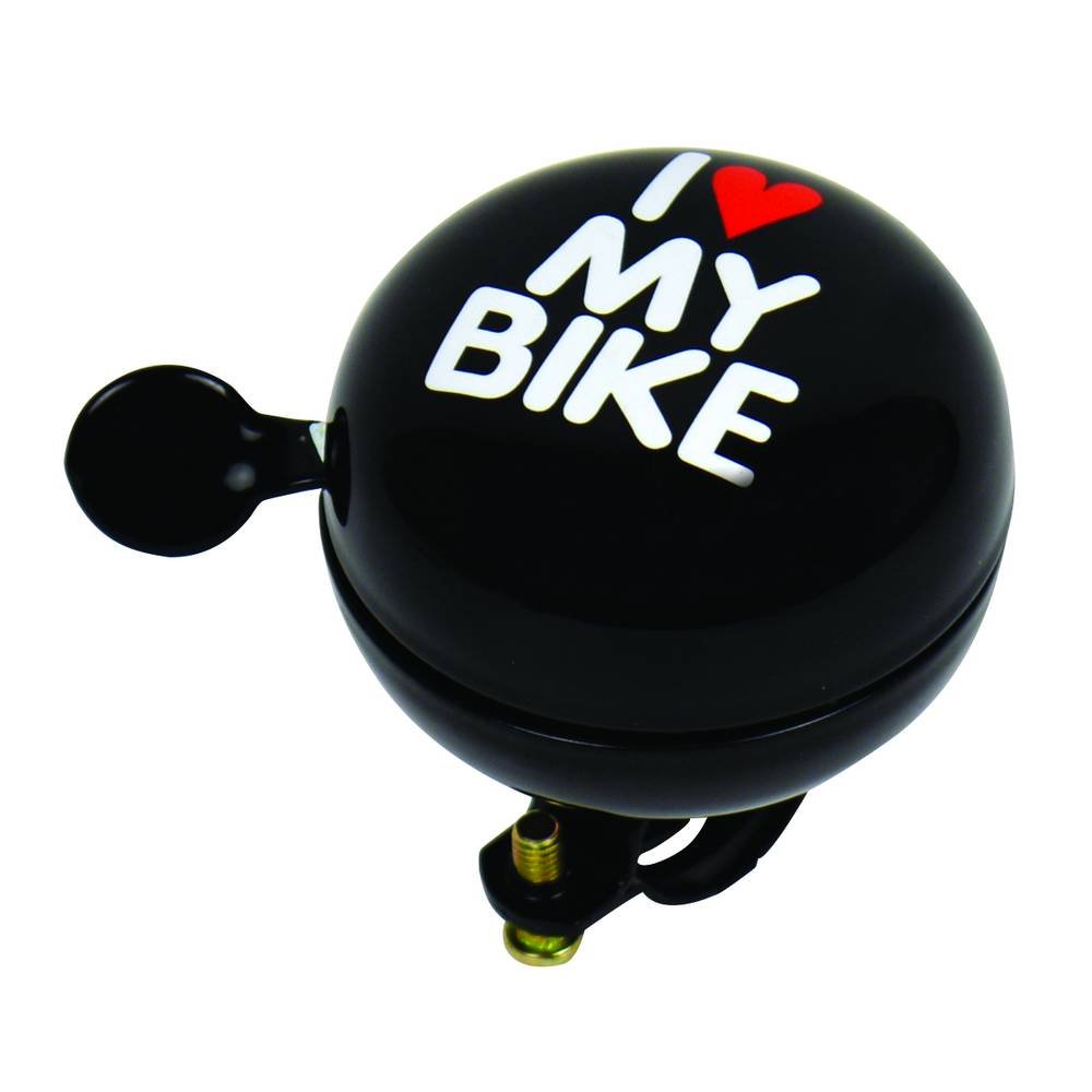 Dresco 5250108 Ding Dong Bicycle Bell I love My Bike 60 mm — image 1