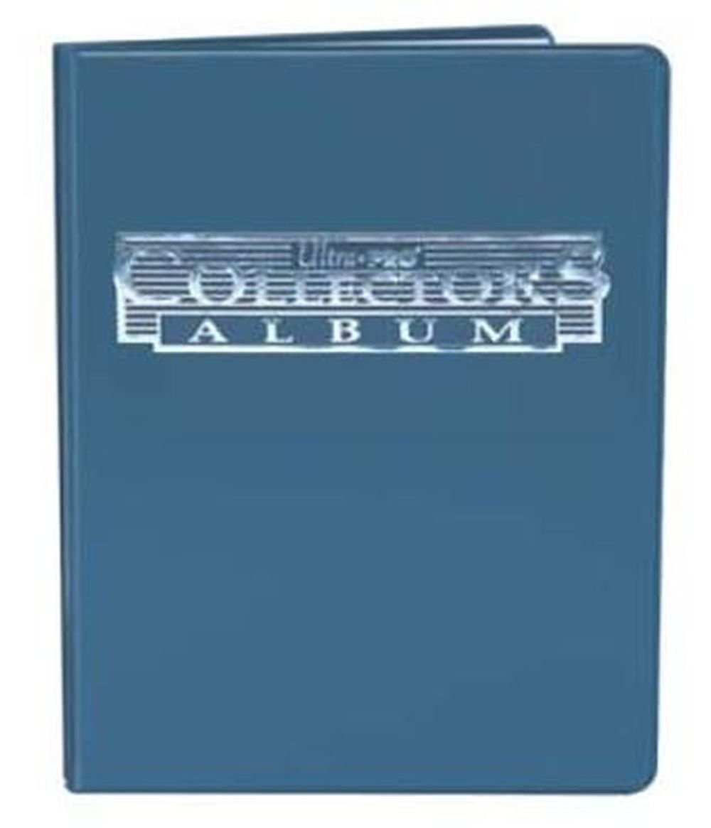 4-Pocket Blue Collectors Portfolio