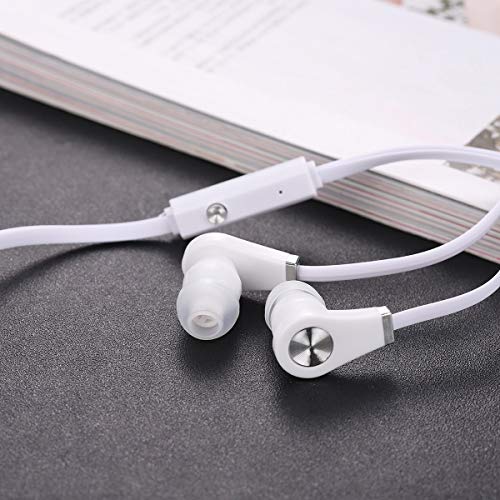 Bulk Earbuds with Microphone Wholesale 50 Pack Earphones Noodle Headphone with Mic Multi