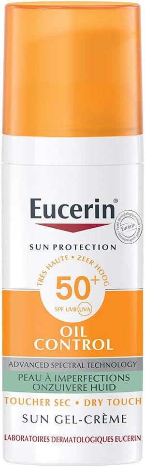 eucerin sun oil control face protection spf 50