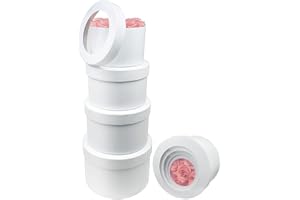 Aubiu Round Gift Box, Round Nesting Gift Boxes with Clear Lid , Graduations, Easter