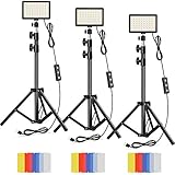 Led Video Lighting Kit Dimmable 5600K USB 70 LED