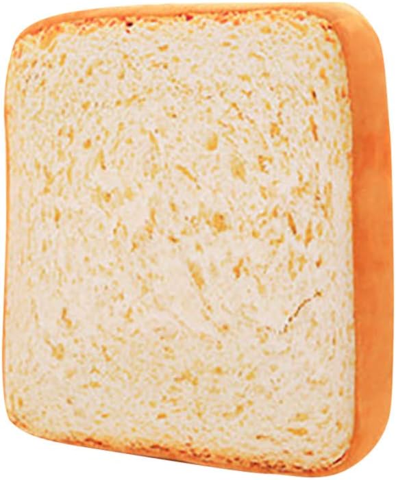 Pageantry Soft Dolls Funny Bread Slice Plush Toy Pillow Creative Home Sofa Bed Decor