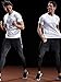 NELEUS Men's 3 Pack Mesh Athletic Gym Workout Shirts,5033,Black,Grey,White,US 2XL,EU 3XL