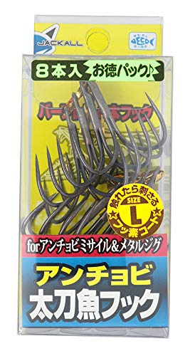 JACKALL アンチョビ太刀魚フック Lの商品画像
