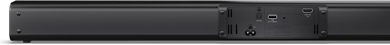 Barra de Sonido para TV HT-SB145 Roku TV Ready 150W Bluetooth 5.3 HDMI ARC USB Óptica AUX 2.0 Negra