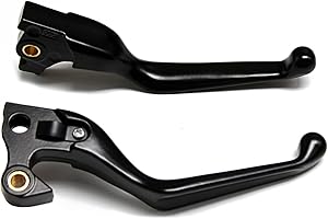 GYMARK Motorcycle Handle Brake Clutch Lever for Harley Sportster Iron 883 1200 2014-2023 Hand Control Lever Kit Motorcycle Accessories Replacement Parts (Black)