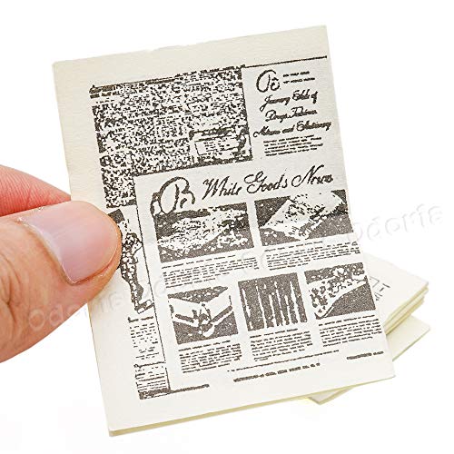 Odoria 1:12 Miniature Newspaper Bundle Dollhouse Decoration Accessories - Image 5