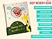 Baby Memory Book for Boy or Girl - Modern Unisex Baby Journal - Perfect Baby Shower Gift for New Parents -Baby Milestone Book- First 5 Year Memory Book - Scrapbook - Picture Album