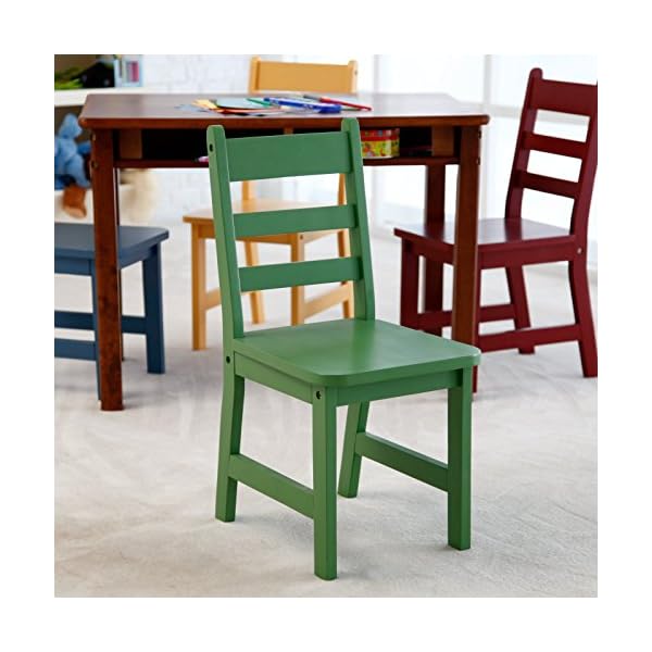 lipper childrens walnut rectangle table and 4 chairs