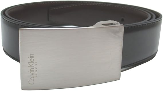 Amazon カルバンクライン Calvin Klein レザー リバーシブル メンズベルト ビジネスベルト イタリア製 Ck D 45 Black Brown 並行輸入品 ベルト 通販