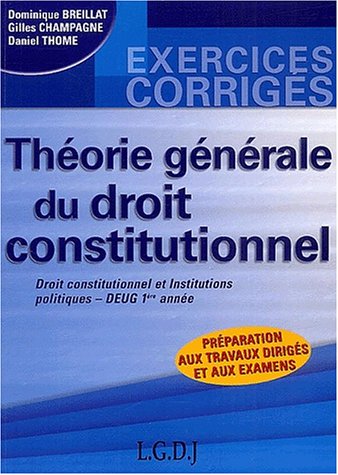 Théorie générale du droit constitutionnel