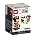LEGO Brickheadz Minnie Mouse 41625 Building Kit (129 Piece), Multicolor